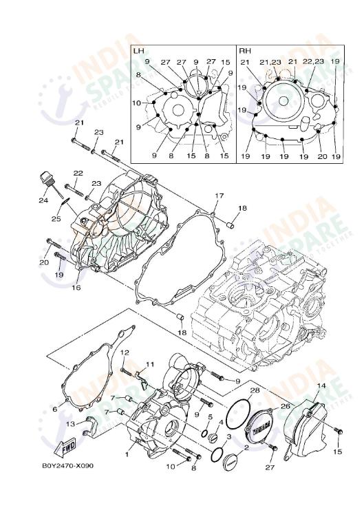 CRANKCASE COVER 1